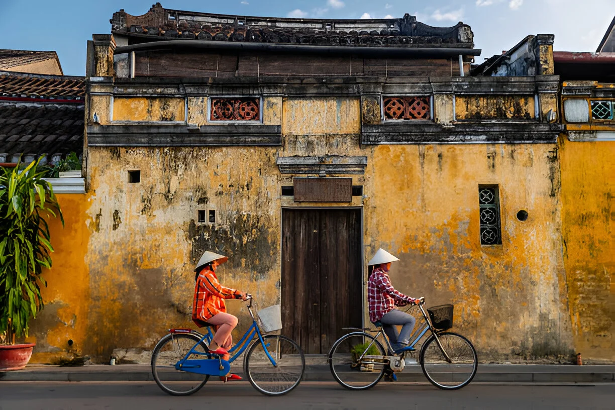 Bike Through Lush Scenery